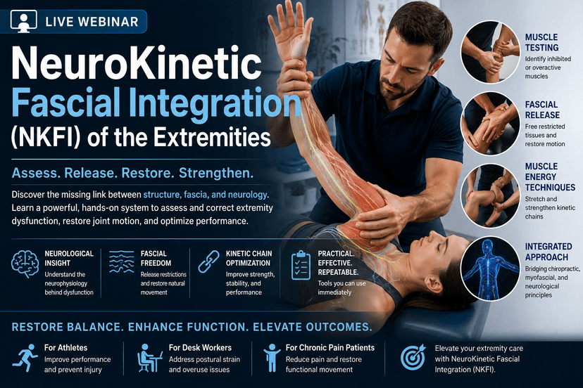 NeuroKinetic Fascial Integration of the Extremities